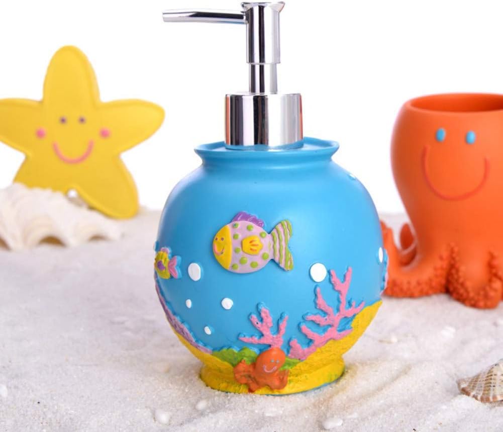 Cartoon Sea Style Dispenser Set