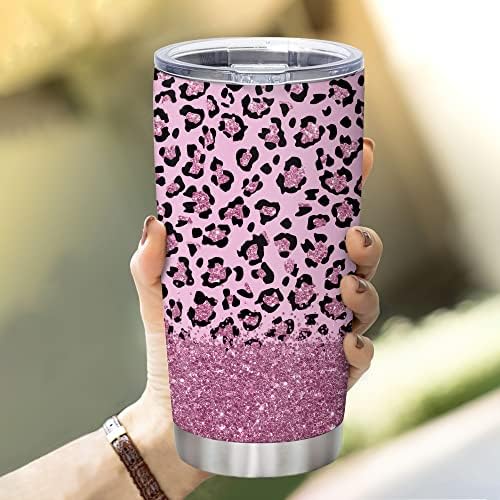 Hyturtle Personalized Leopard Print Tumbler - Mothers Day Gift