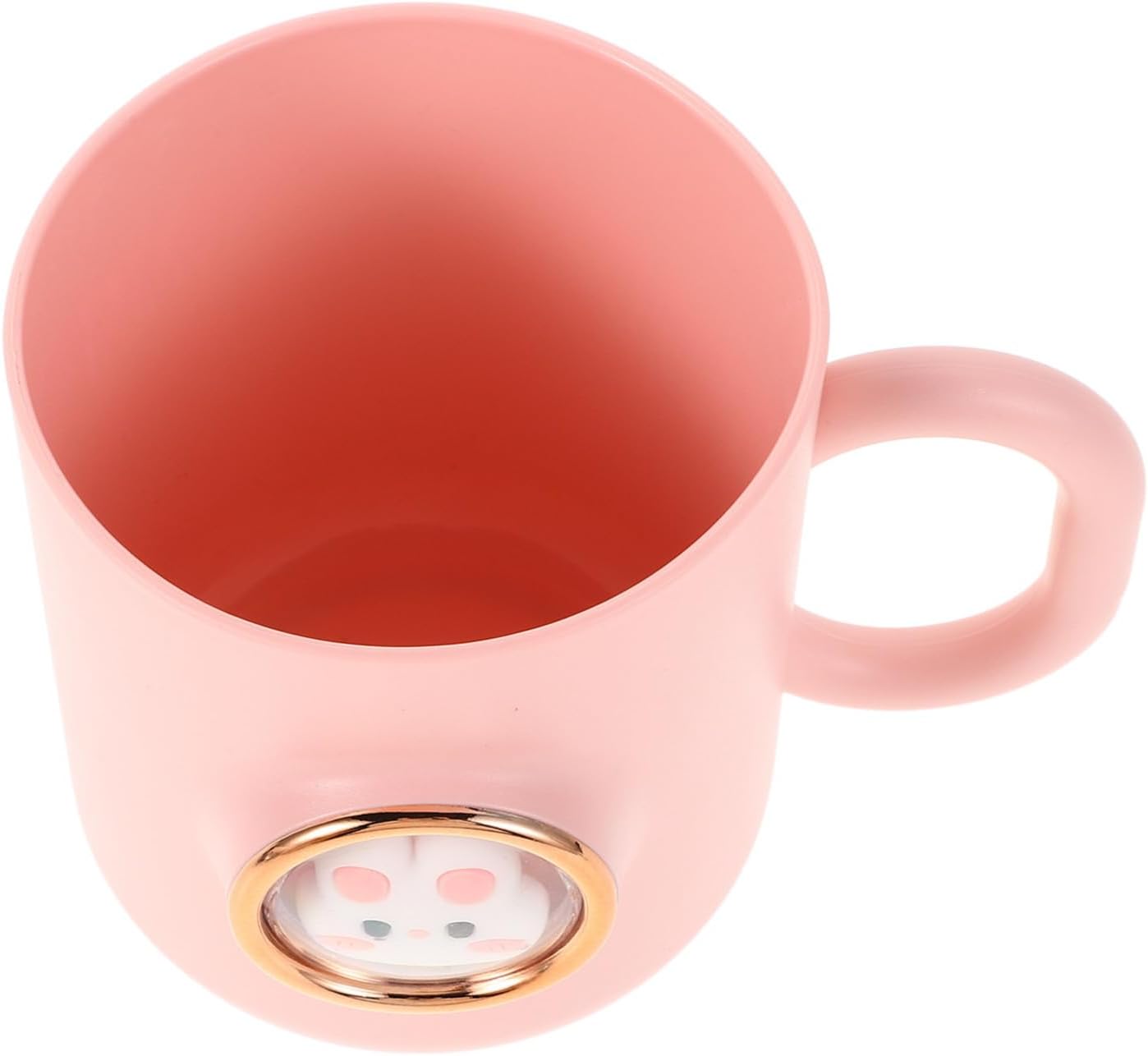 Adorable Cartoon Pink Toothbrush Cup