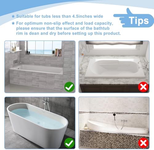 Cerpourt BABY BATHTUB TOY STORAAges 2 Compartments Mesh Organizer