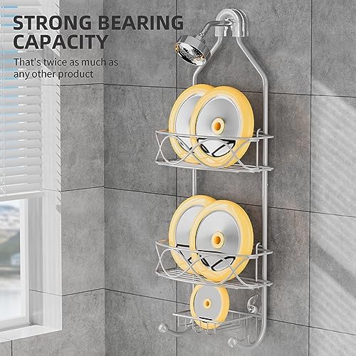 High-End Waterproof 3 Tier Shower Caddy for Home Kitchen