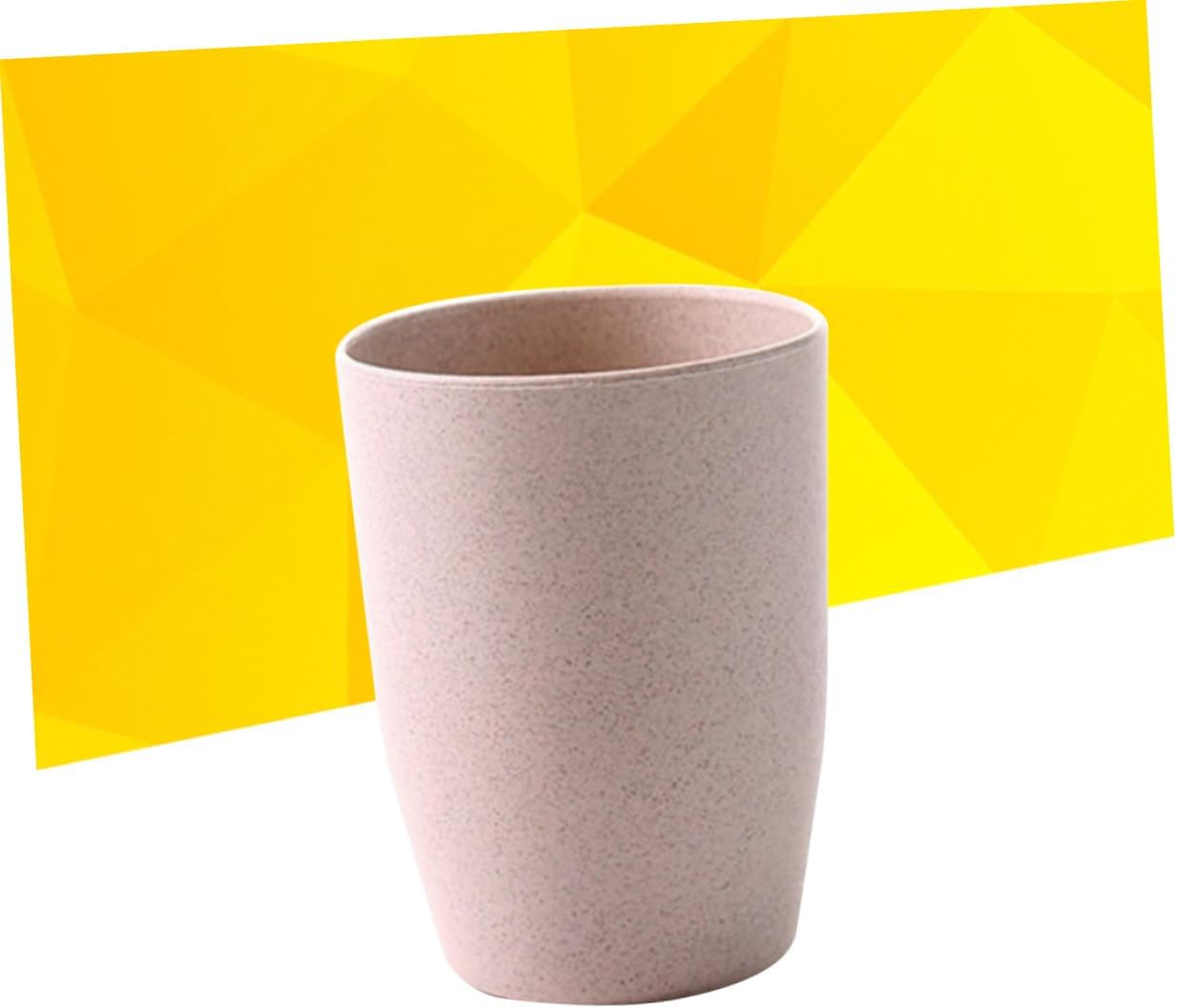 Bathroom Wheat Straw Cup Tumbler for Kids and Adults