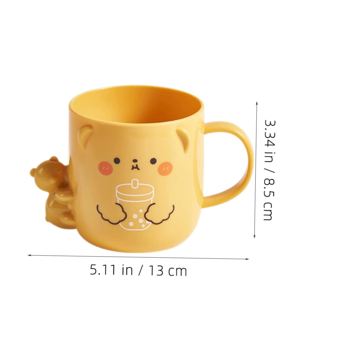 NY chocolate mouse mouthwash cup