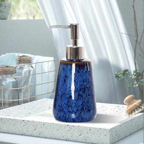 Stylish Ceramic Dispenser with Variable Glaze