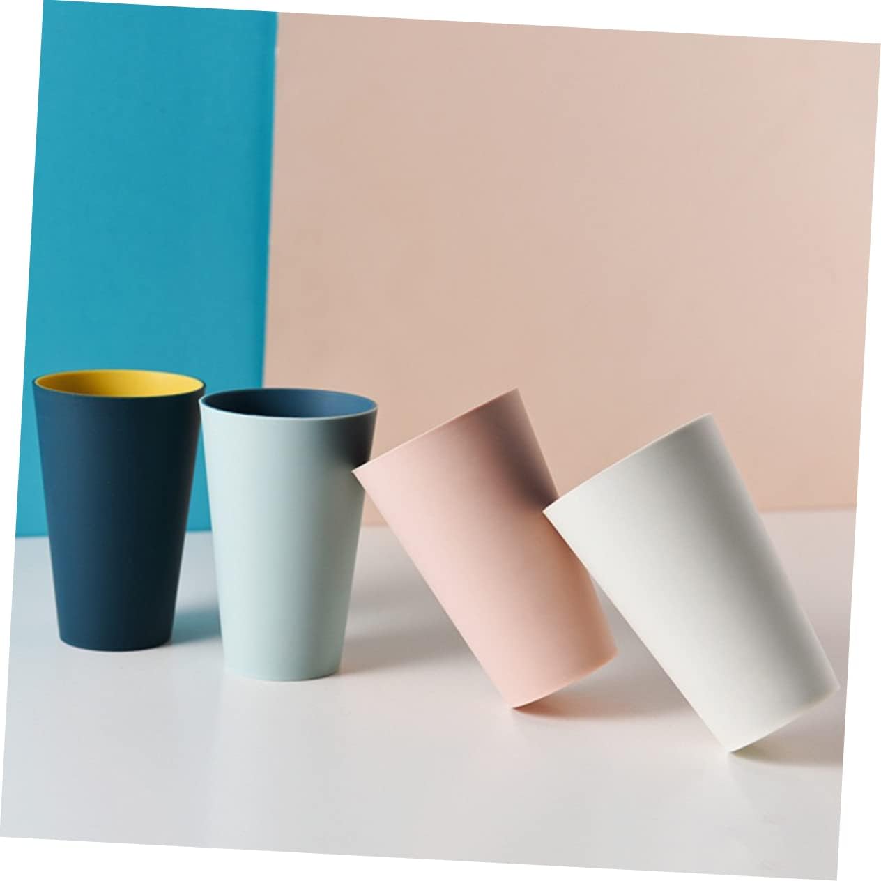 Elegant Family Toothbrush Tumbler for Bathroom Kitchen Travel