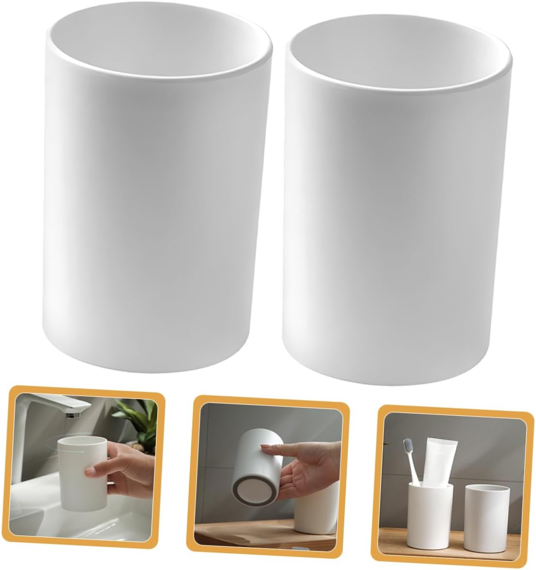 Seat your style with Beatifufu - Reusable Mouthwash Cup Toothbrush Holdernets Privacy partition ideas