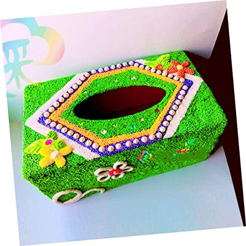 Simple Wooden Tissue Box Cover for Boys and Girls