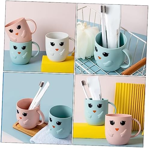 4 Pcs Set of Child-Friendly Reusable Plastic Tumblers