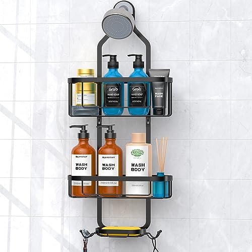 Kadolina Hanging Shower Organizer wSuction Cups