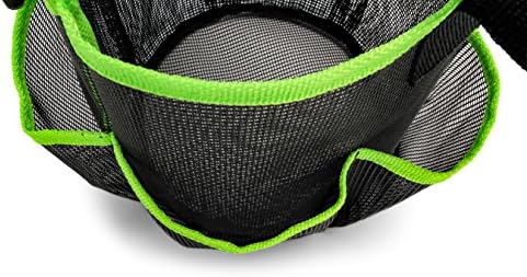 Camco Shower Caddy Black Green Mesh 1