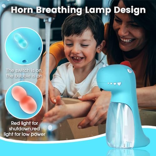 Dinosaur Shaped Automatic Foaming Soap Dispenser for Kids BIOhazy