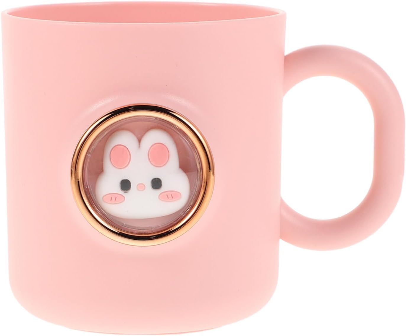 Adorable Cartoon Pink Toothbrush Cup