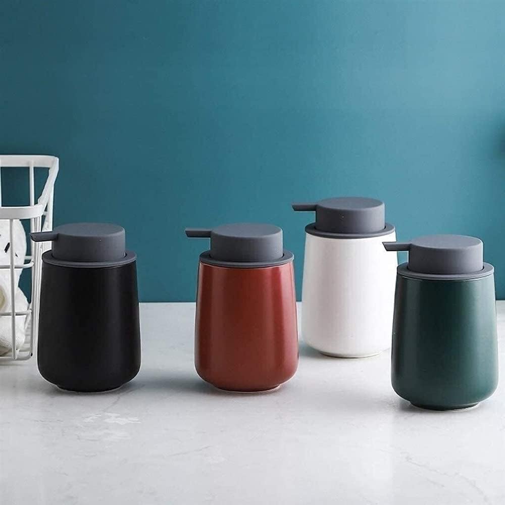 Modern Hand-Crafted Green Bath Soap Dispenser