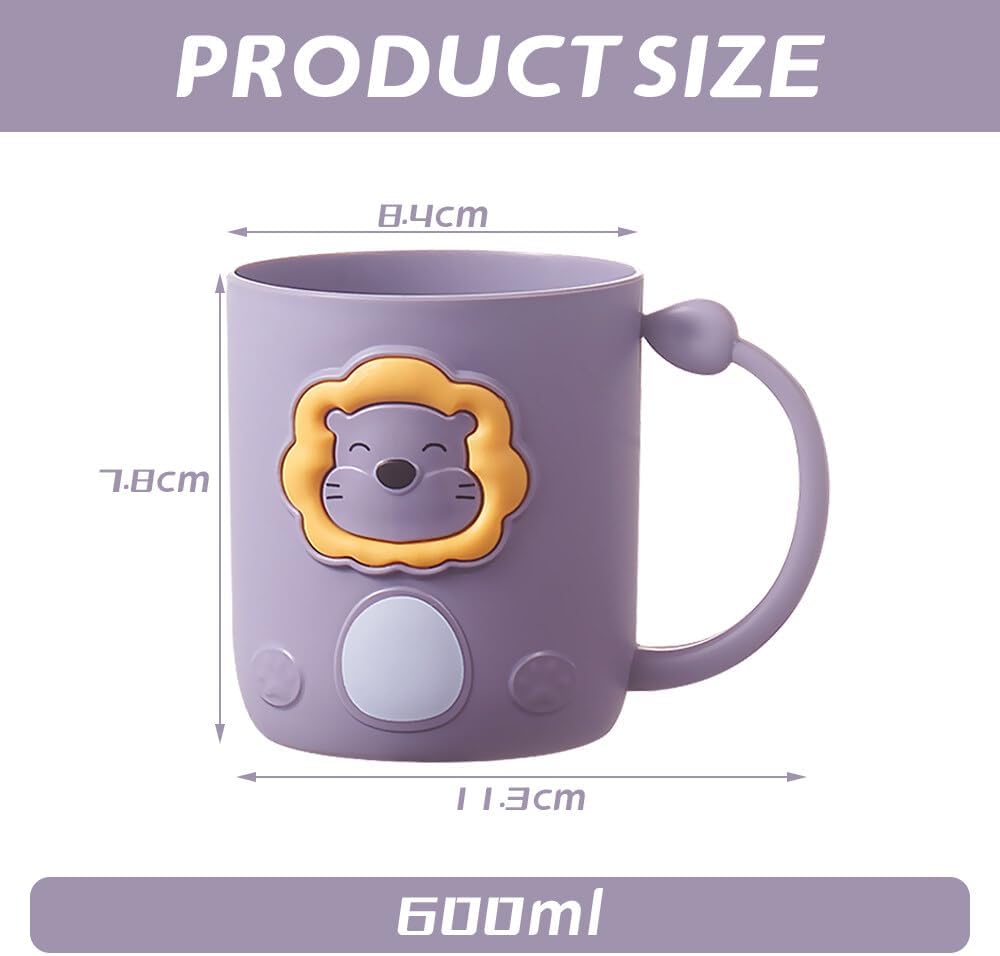 Cuddle-Combine 2-Piece Toothbrush Holder for Kids
