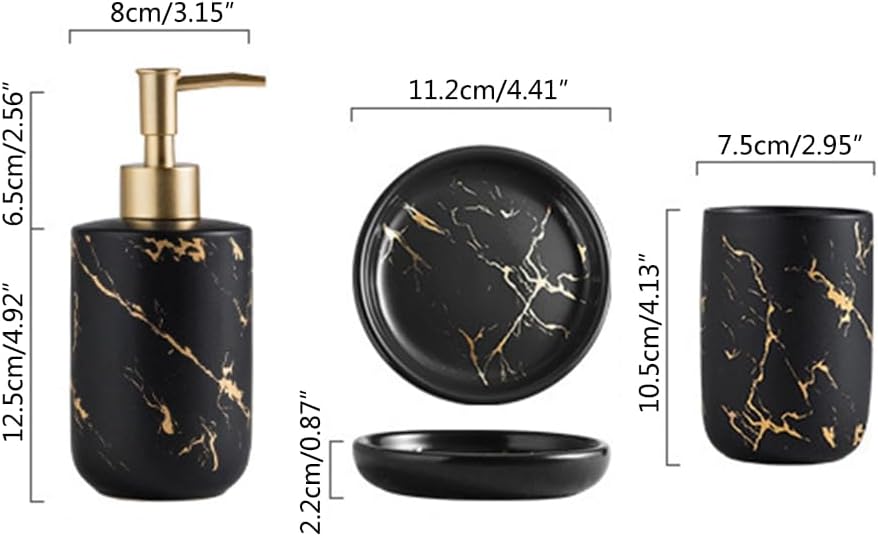 Fogun 4pc Set of bath soaps for adults and children