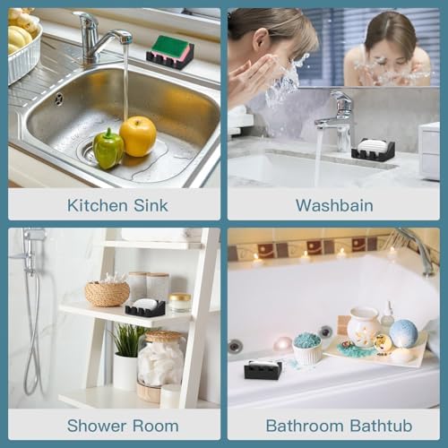 Suction Cup Soap Dishes 2 Pack