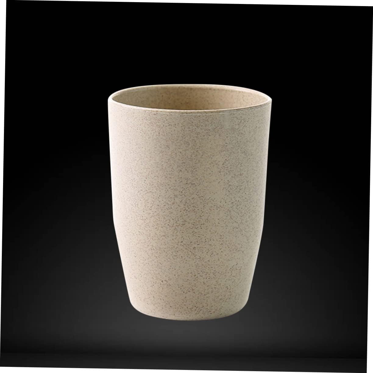 ETHZZLE Bathroom Tooth Cup Wheat Straw Tumbler