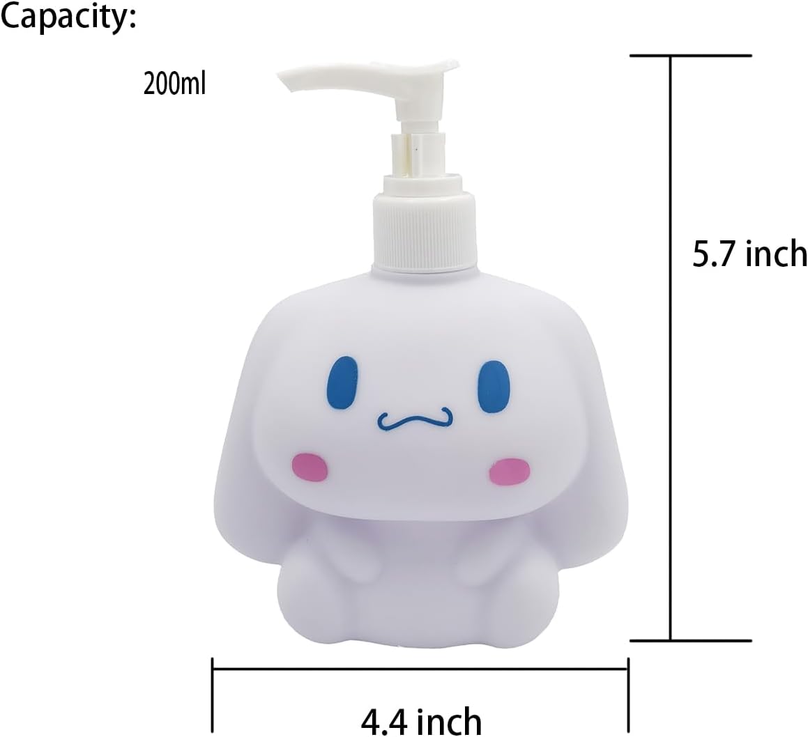 Cute Cartoon Animal Hand Soap Pump Lotion Dispenser Dinosaur ShapedReusable
