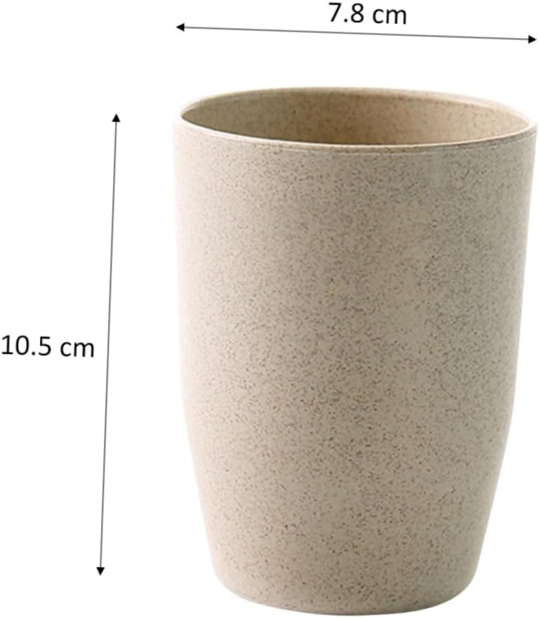 Bath Wheat Stem Tooth Cup for Daily Gargle