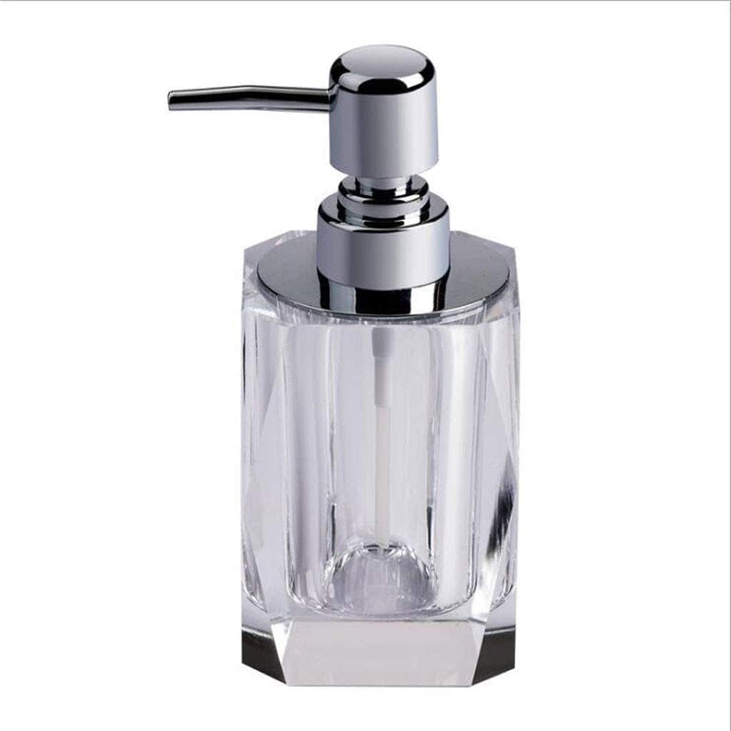 INKTUS Crystal Glass Countertop soap dispenser