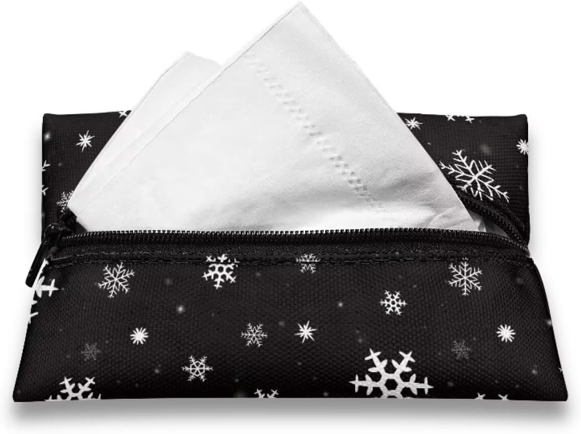 Christmas Snowflake Tissue Holder for Pure and Playful Storage