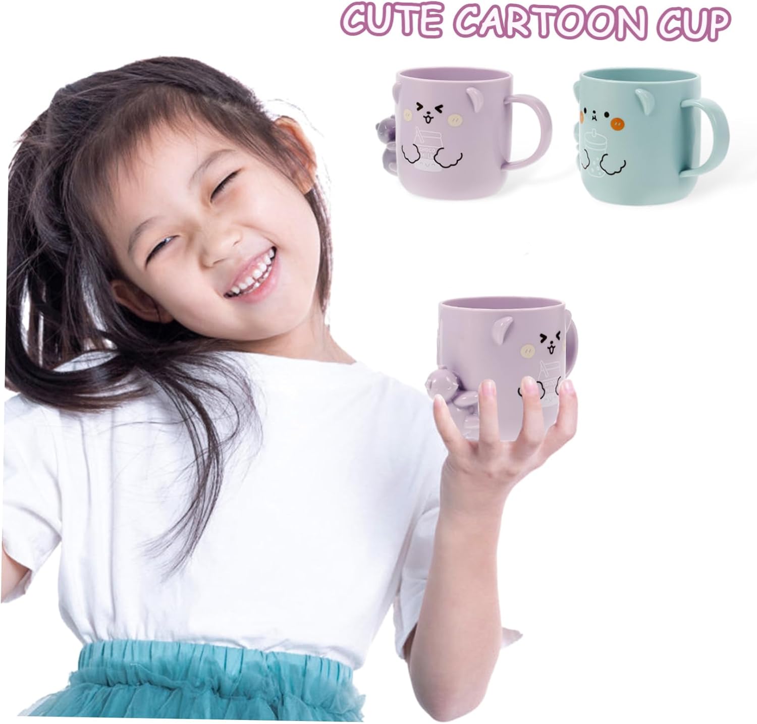 Homoyoyo 2-Piece Toddler Bathroom Cups Boys Girls