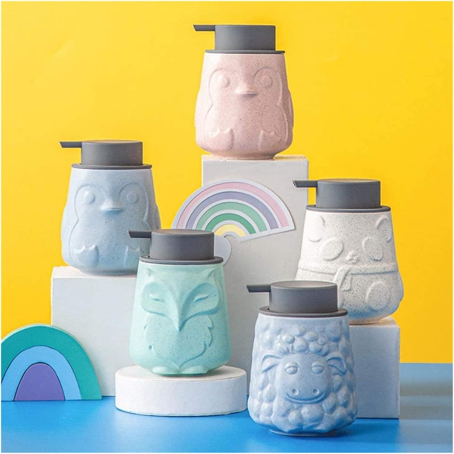 Cute Animal-Shapedsoap dispenser for kids