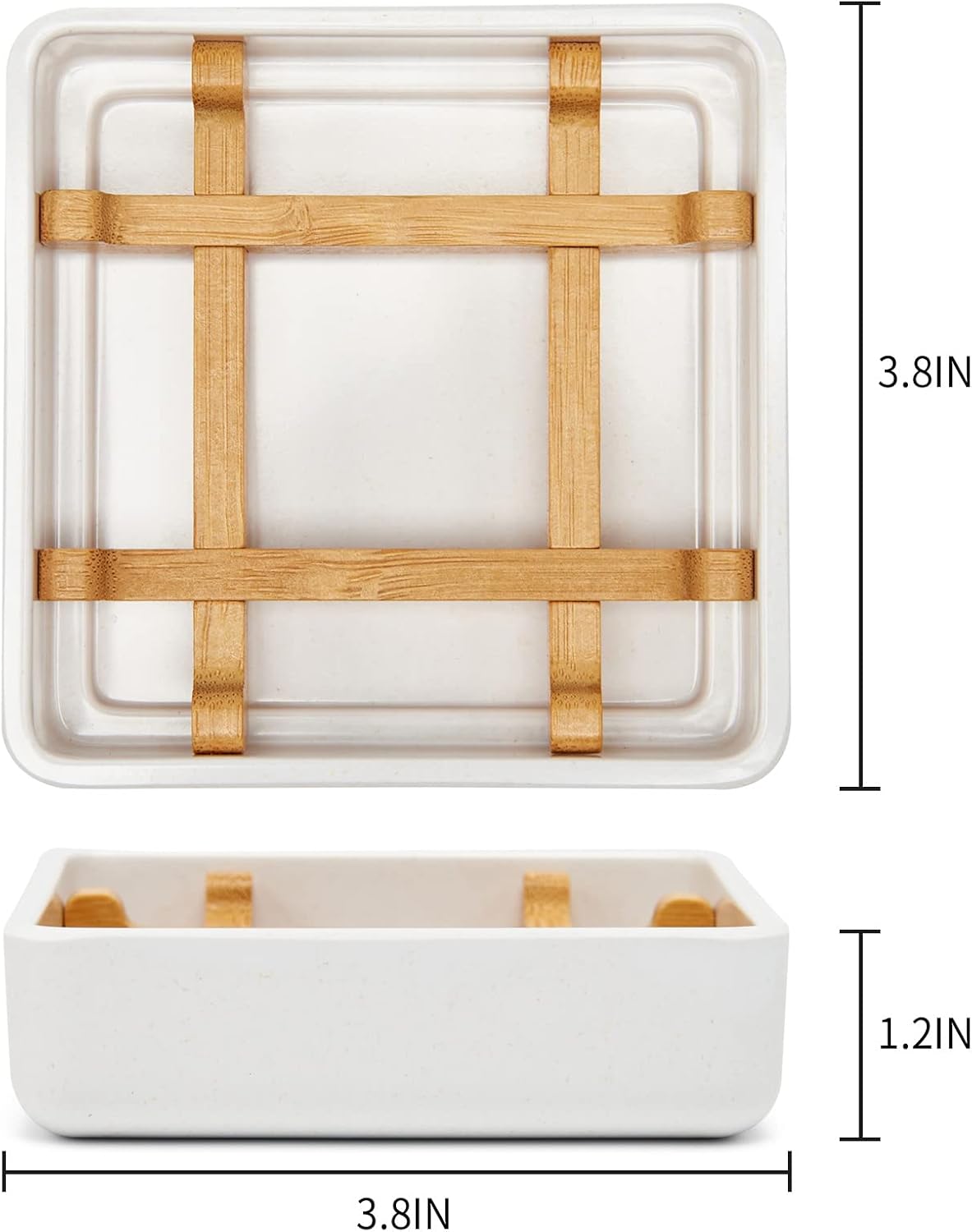 High-Quality Bamboo soap dishes for bar soap shower and bathroom