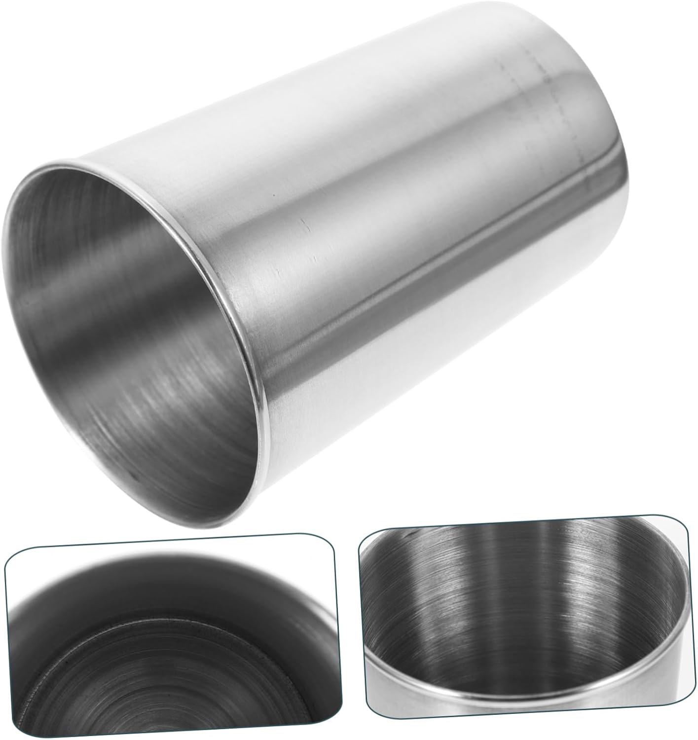 Sturdy Aesthetic Stainless Steel Bath Tumbler for Clean Living