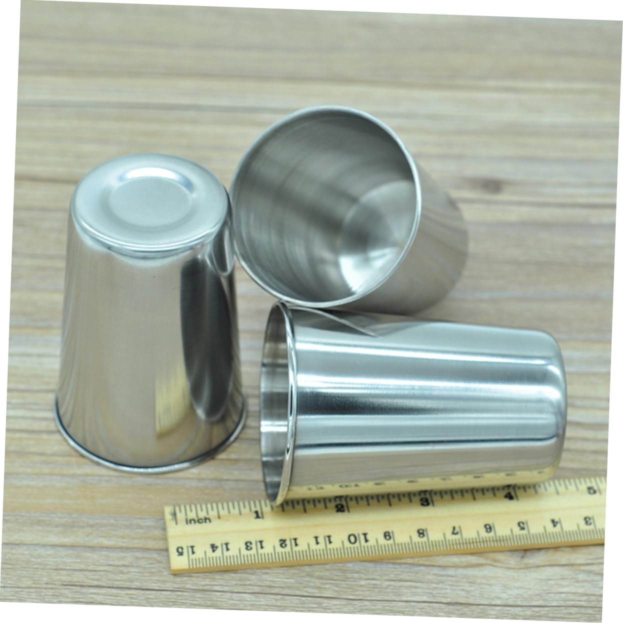 2-Pack Small Stainless Steel Tumbler Cups for Toothbrush Water