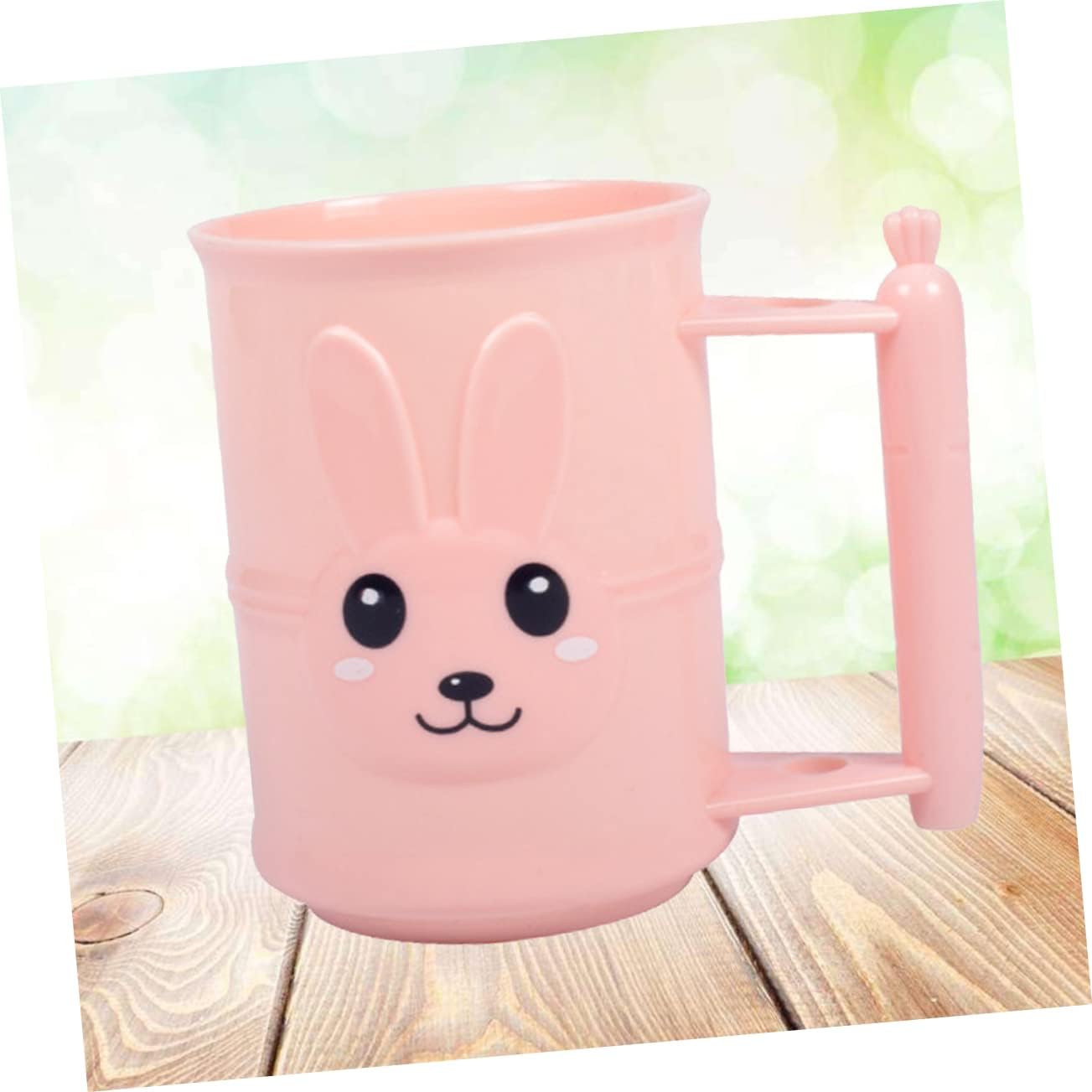 BRIGHTFUFU Cartoon Rabbit Toothbrush Tumbler