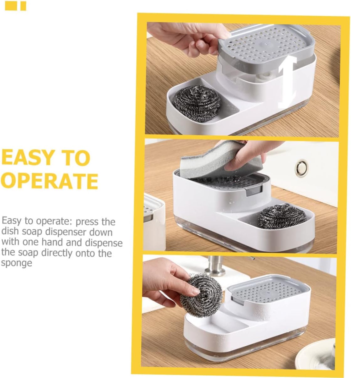 Large Foam Soap Dispenser Space-Saving Kitchen Tool