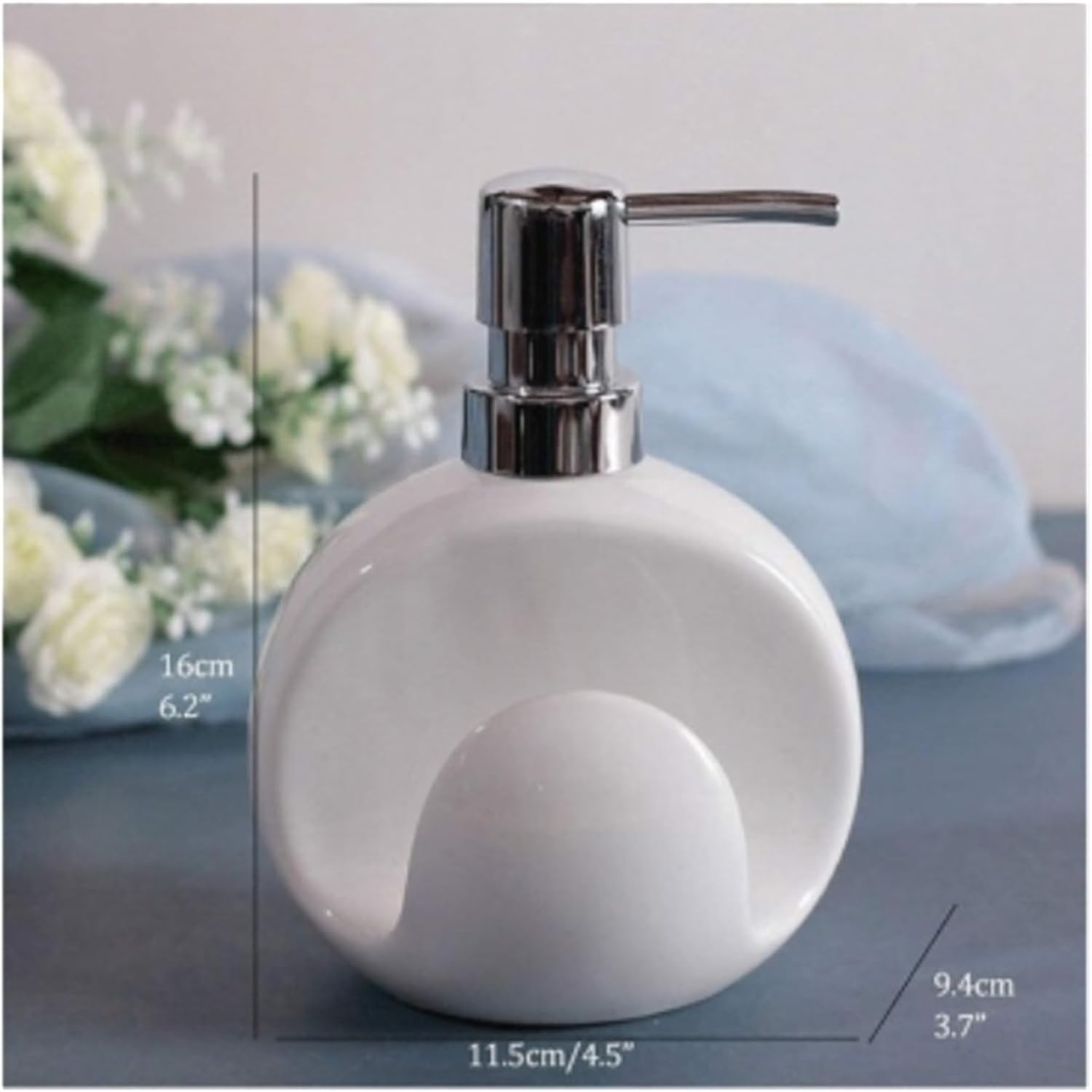 Soap Dispenser with Sponge Holder