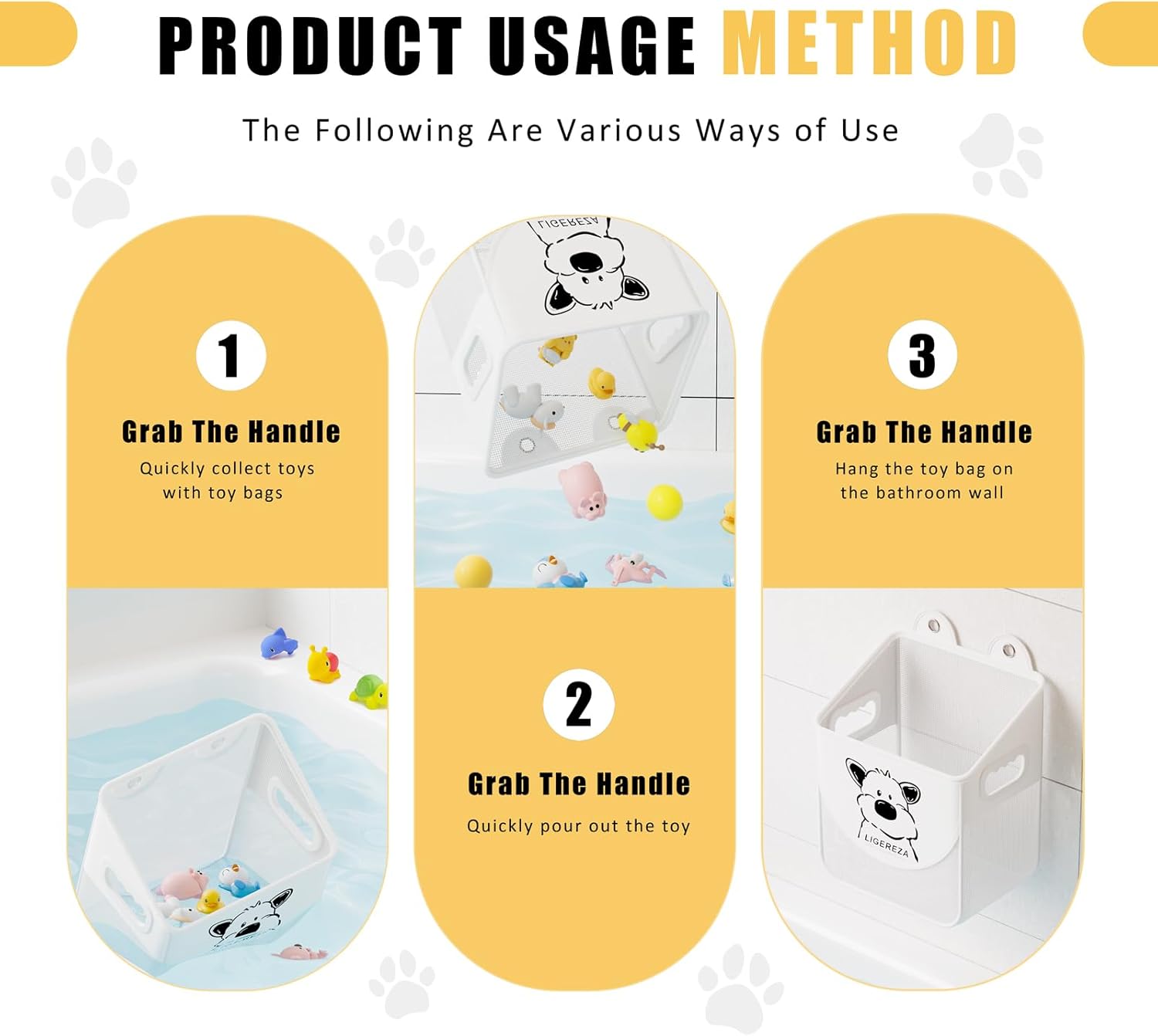 Keep Those Bath Toys tidy and dry