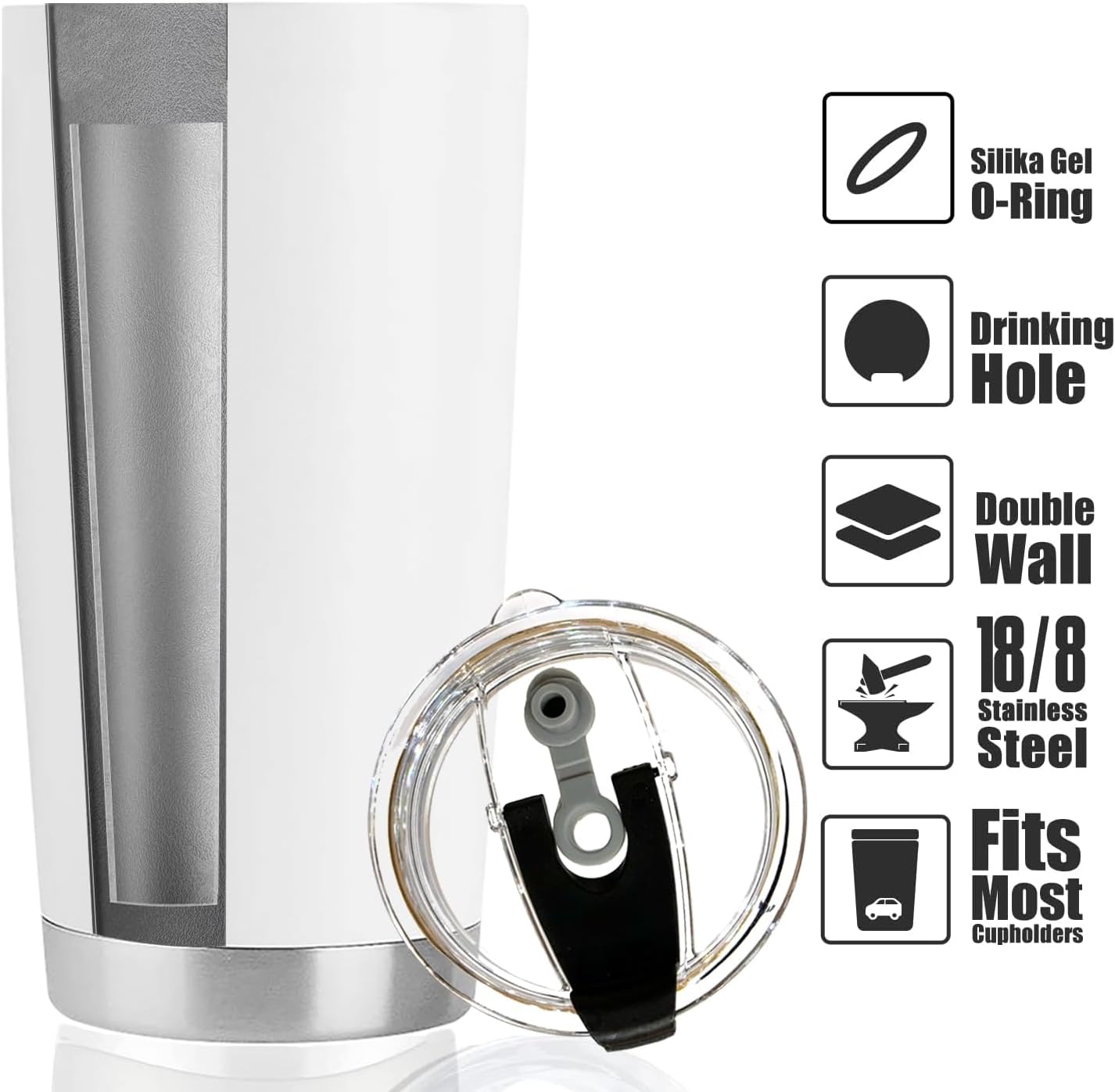 Ondis Ugly Children Conical Travel Tumbler