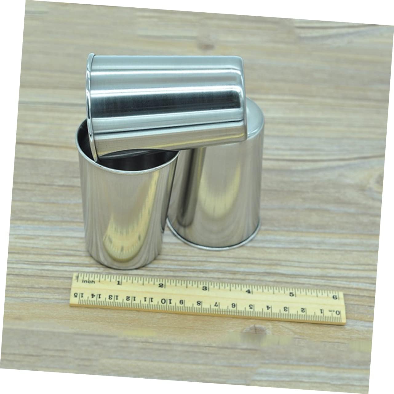 Stainless Steel Bathroom Tumbler Pair Silver Design for Home Use Durable Stylish