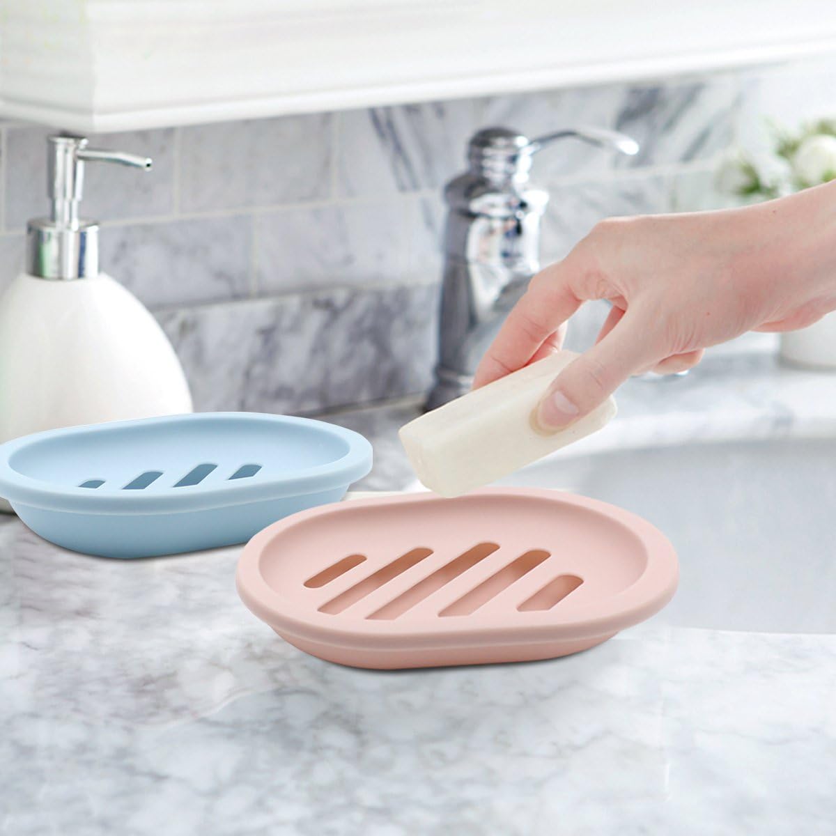 Effortlessly Fresh Soap Storage