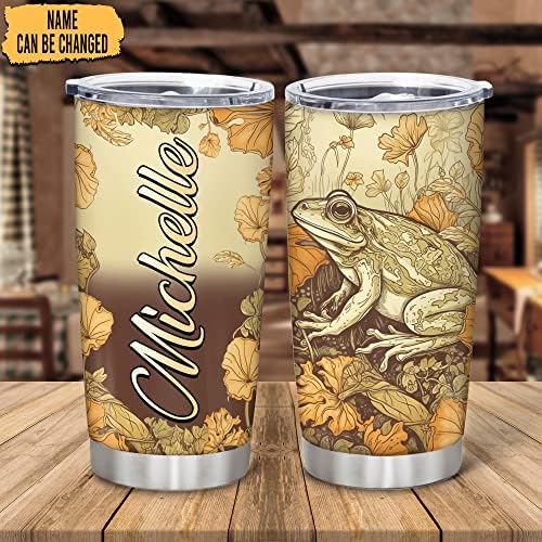 Personalized Frog Tumbler - Gift for Women Girls Kids