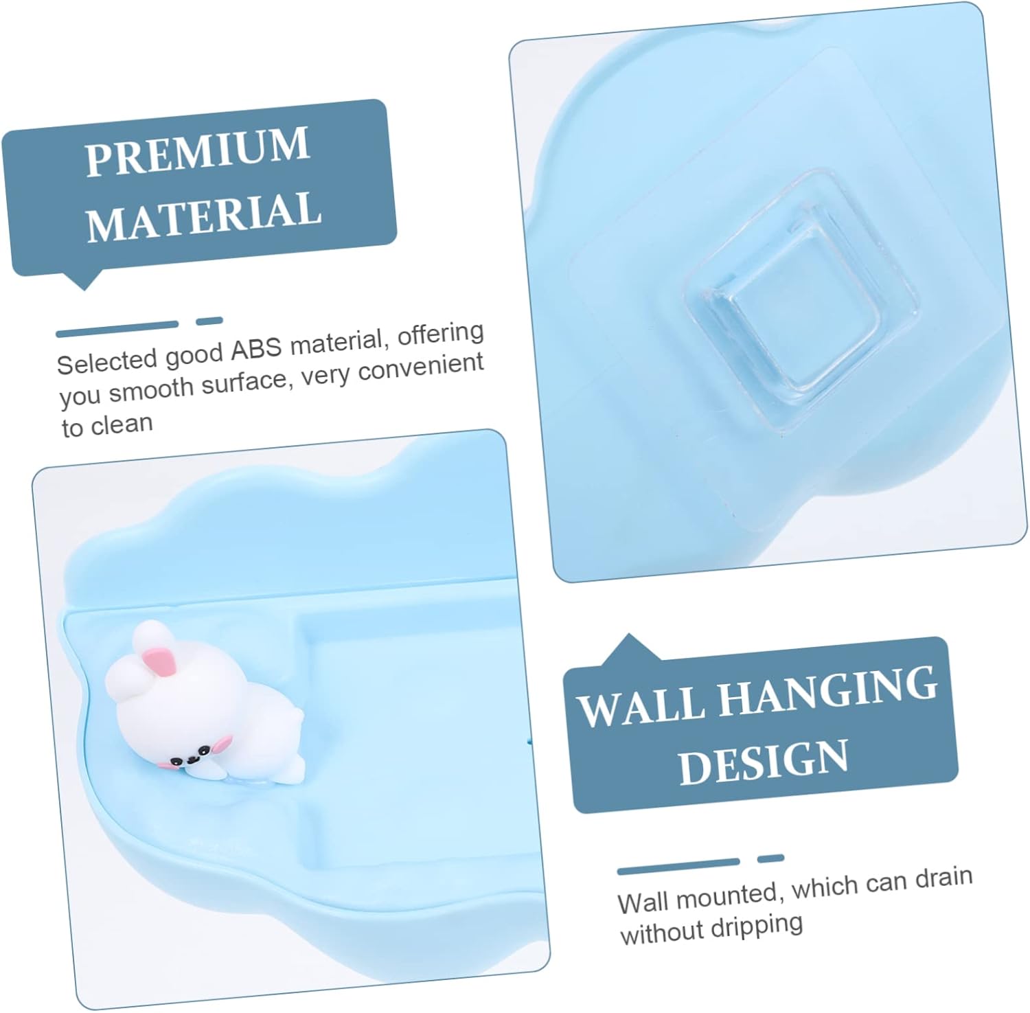 Perfect bathroom wall soap holder Space-saving