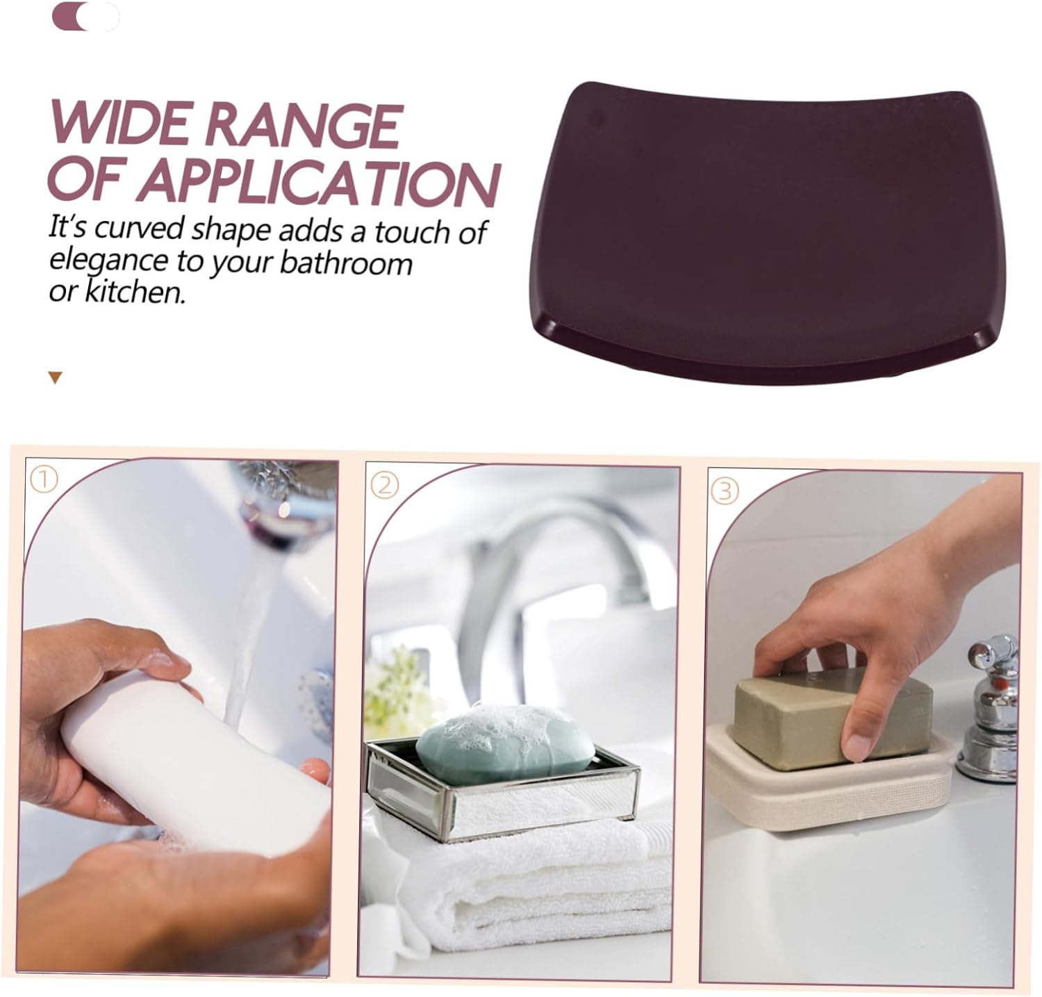Facto Curved Soap Dish