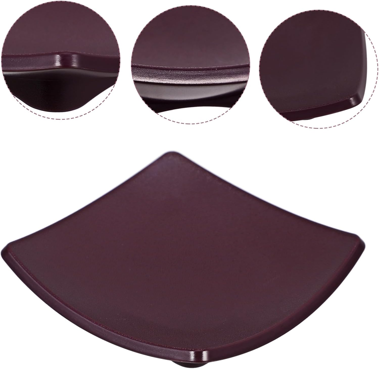 Garneck Bar Soap Holder Durable Soap Dish Lid for Bathroom Kitchen