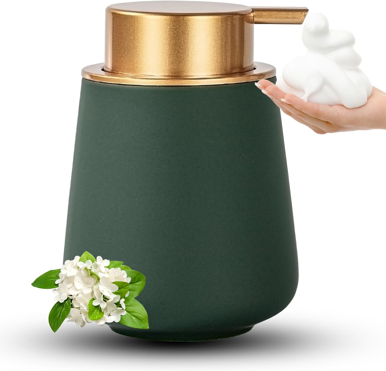AZMOYAC Green Foaming Hand soap dispenser