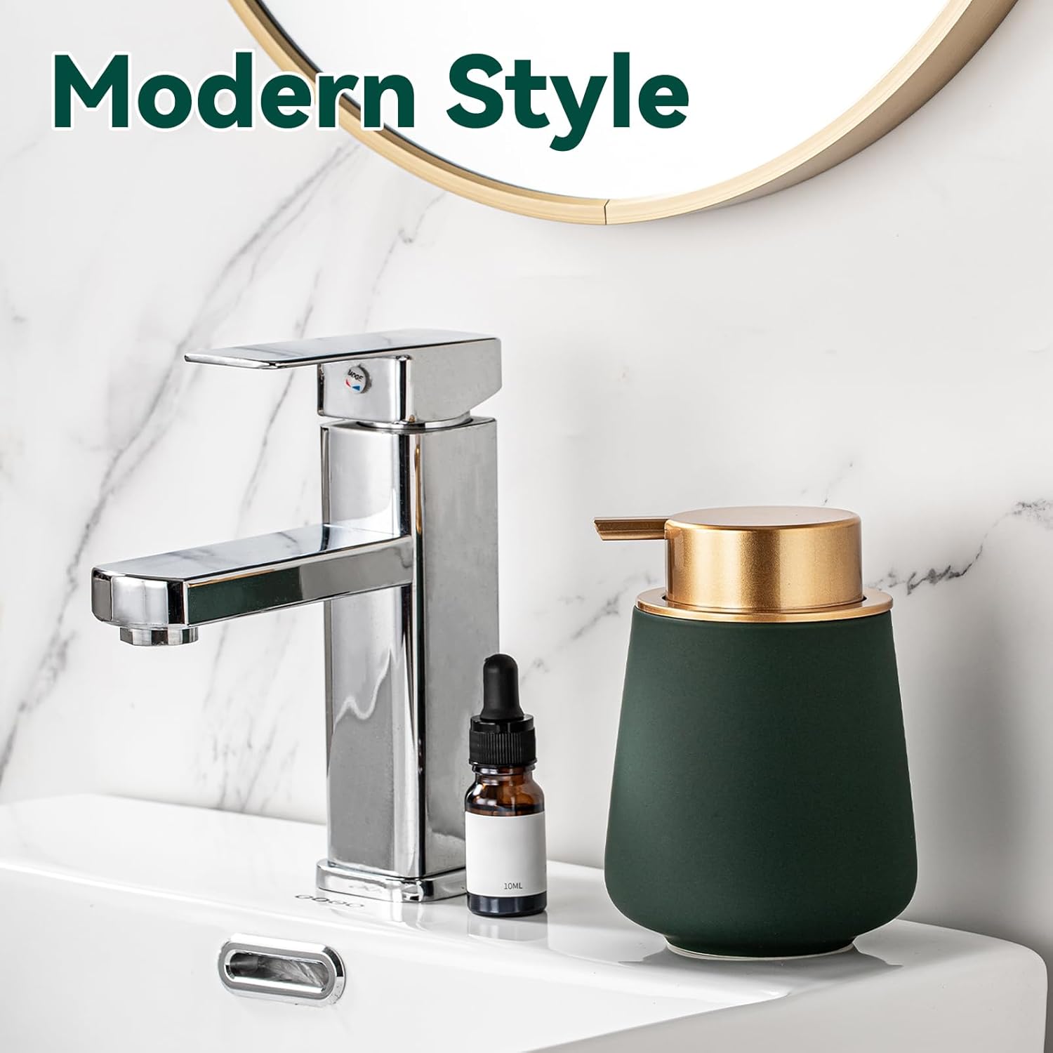 AZMOYAC Green Foaming Hand soap dispenser