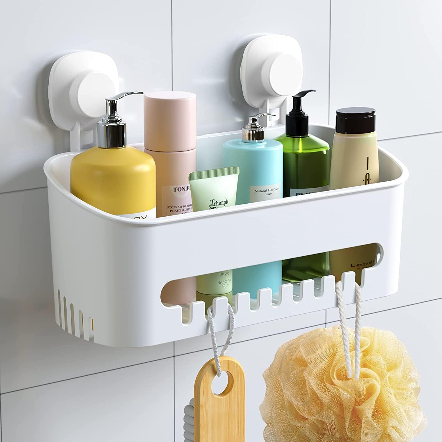 No Drilling Required Suction Organizer