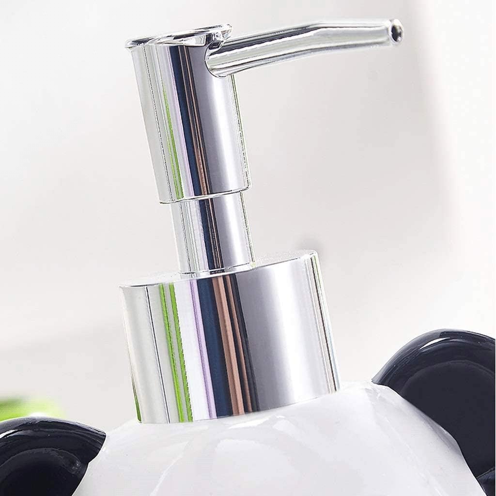 Panda Bamboo Bathroom Accessories Set