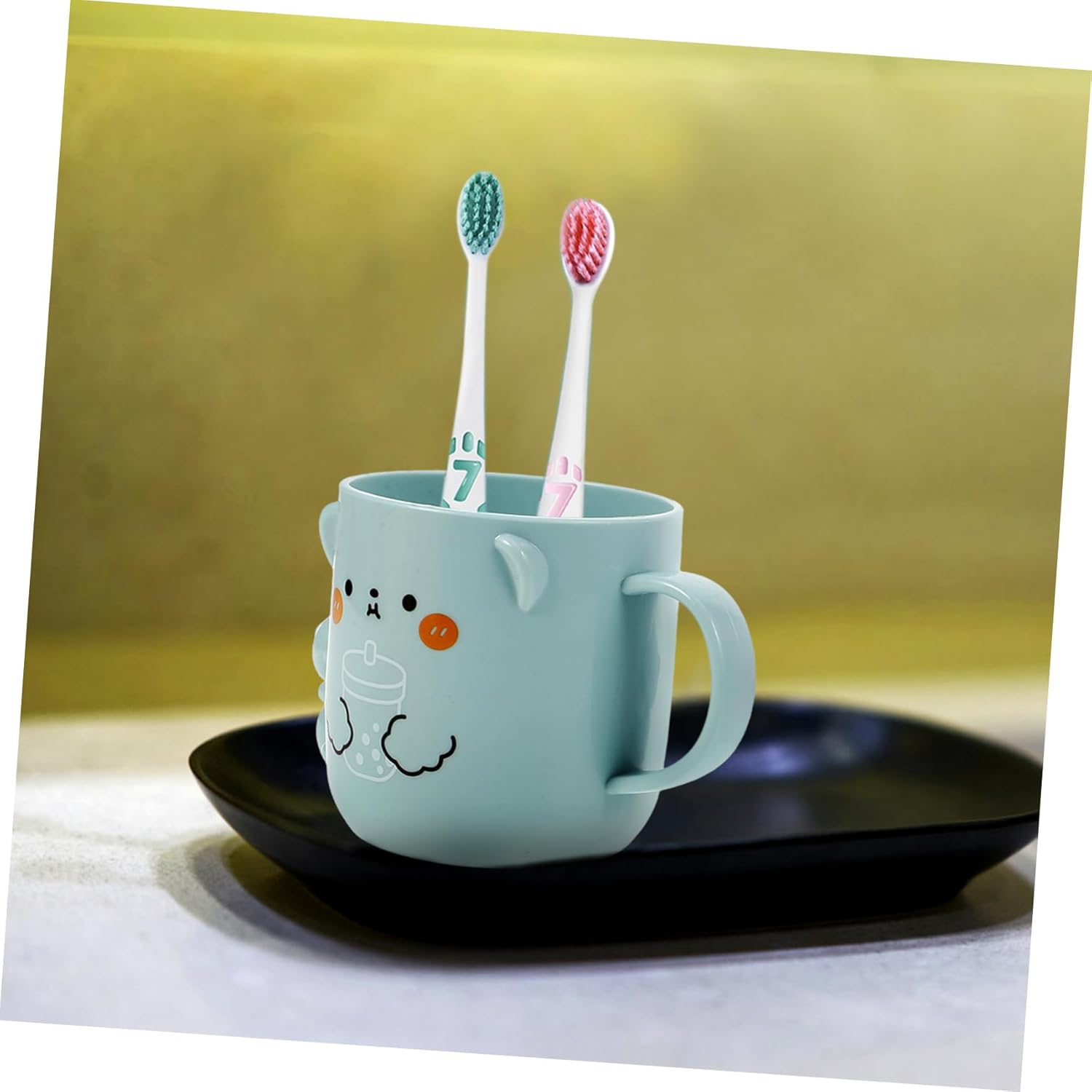 Homoyoyo 2-Piece Toddler Bathroom Cups Boys Girls