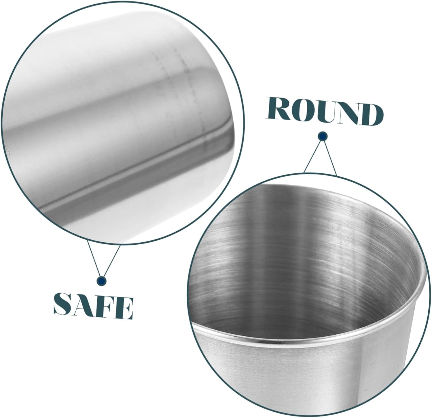 Stainless Steel Tumbler Silver-Finish for Bathroom Kitchen