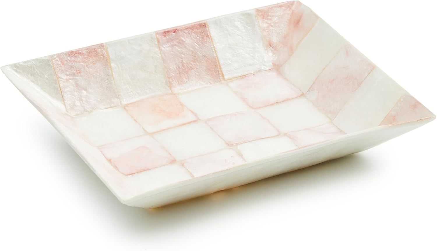 Mackenzie-Childs Decorative Pink-White Check