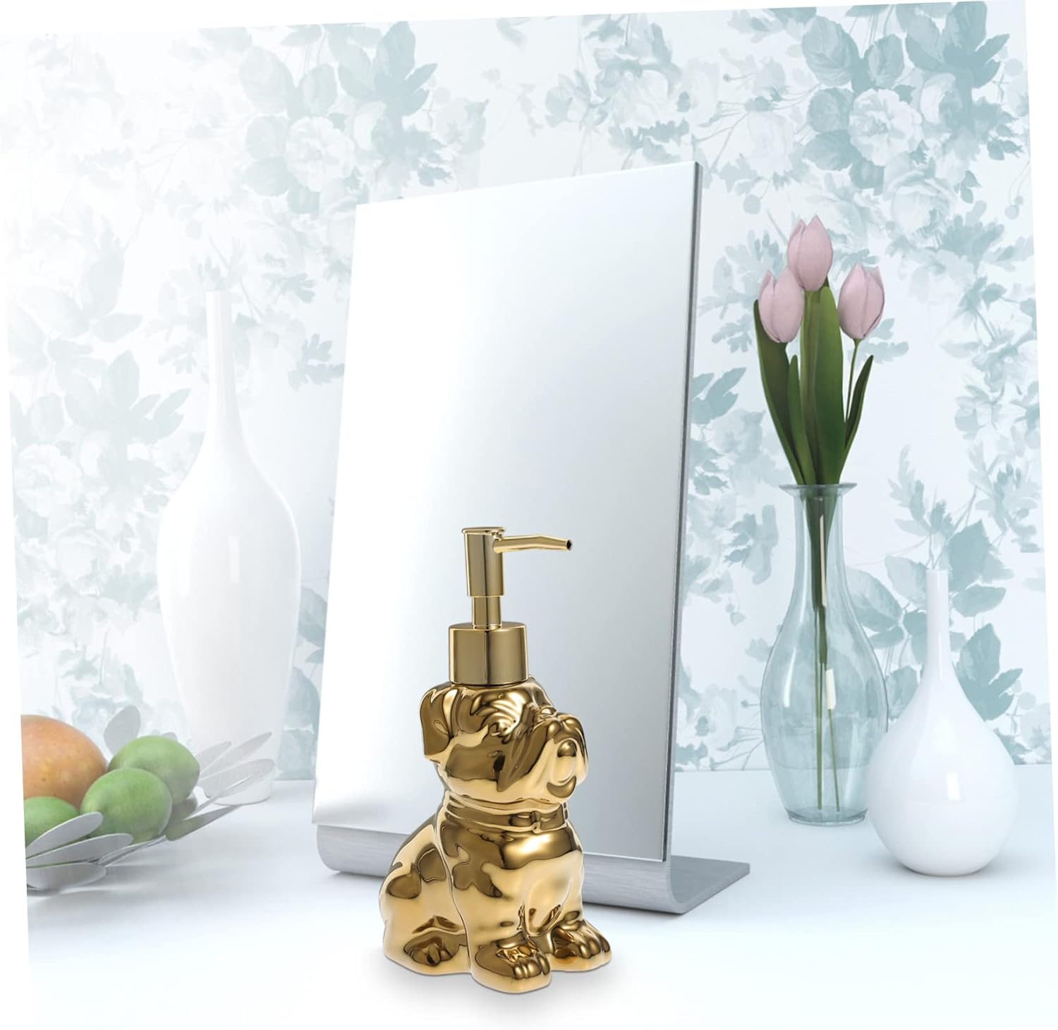 Dog-Shaped Ceramic Dispenser