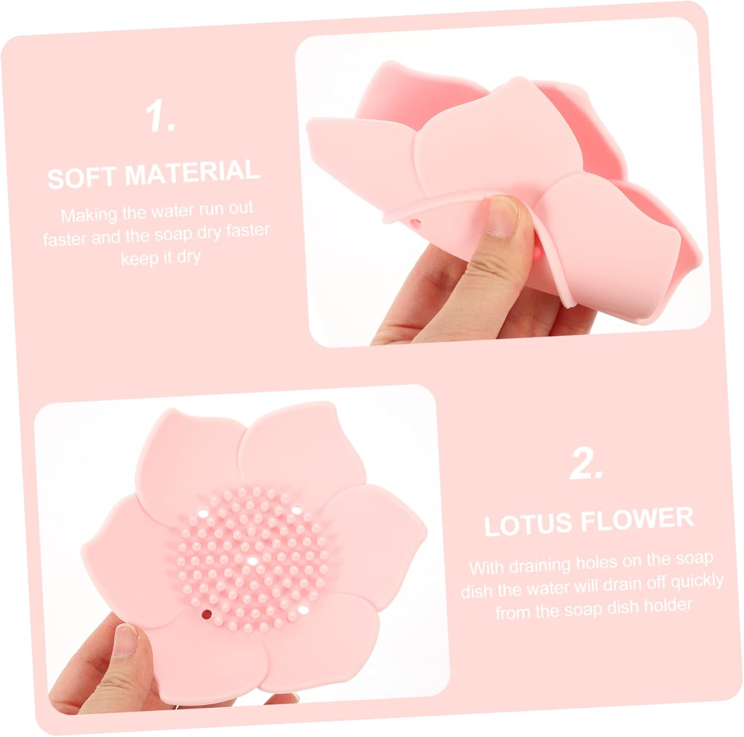 Floral Silicone Soap Dish